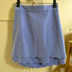 Loft Scalloped Skirt